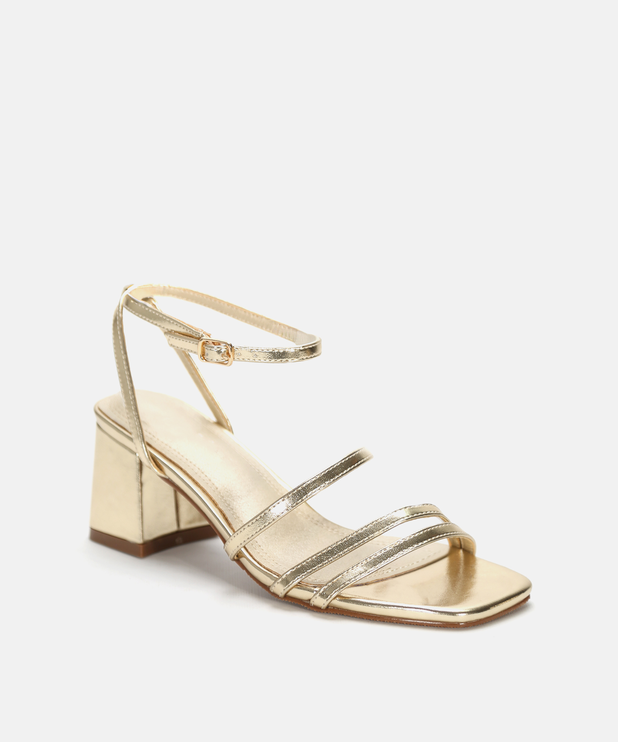 Sandalia tac&oacute;n tiras image number null